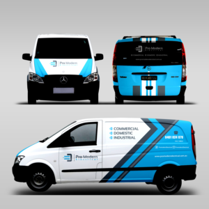 Car Wrap-Design von Gmmieh für Pro Modern Electrical  | Design #26962826