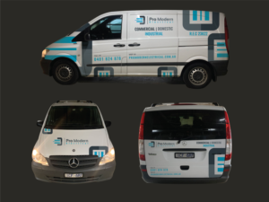 Car Wrap-Design von artbitin für Pro Modern Electrical  | Design #26954563
