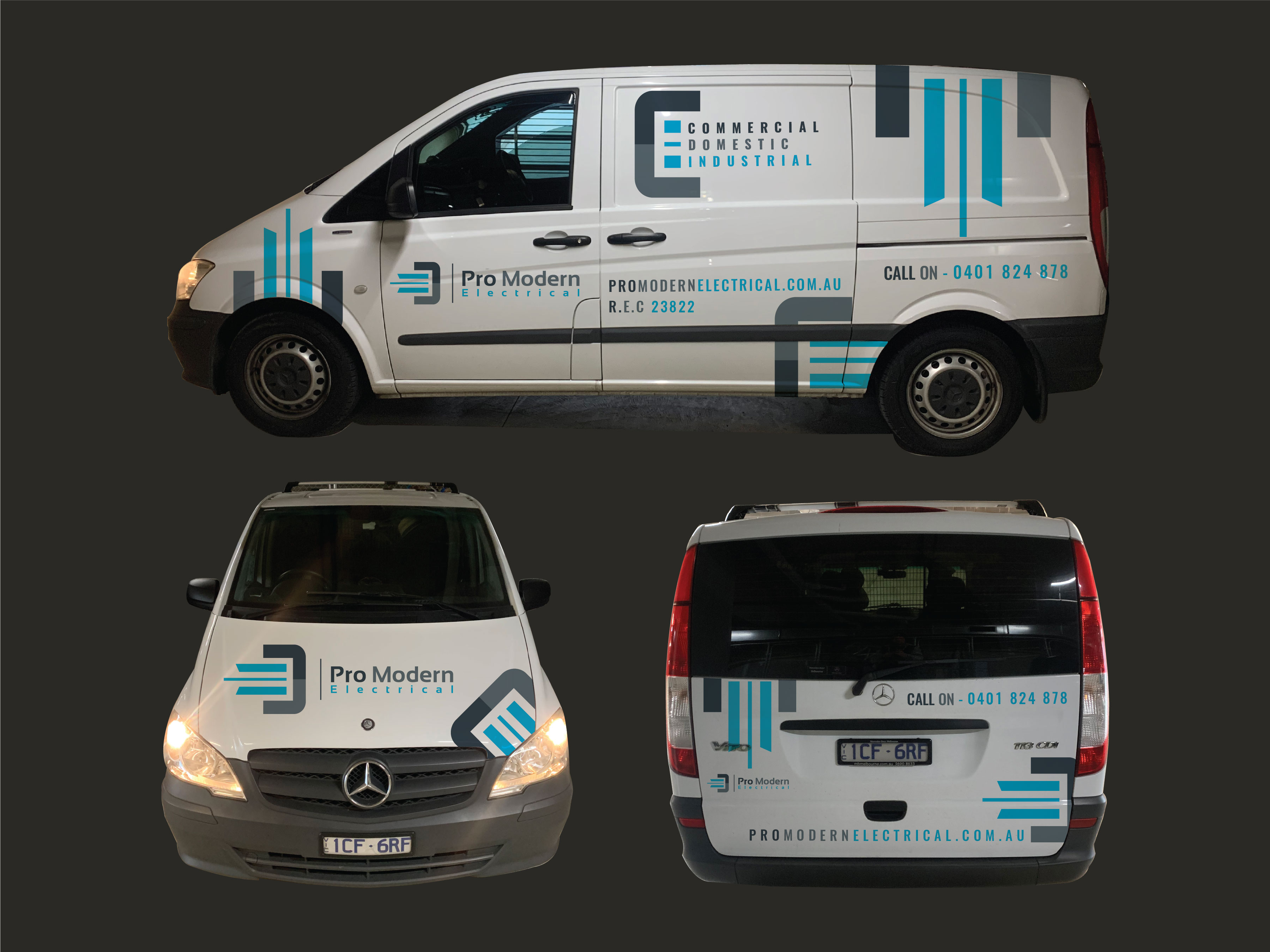 Design de Covering de Véhicule par artbitin pour Pro Modern Electrical  | Design #26954565