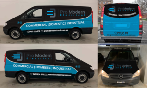 Car Wrap Design by Deziners Zone for Pro Modern Electrical  | Design: #26913754