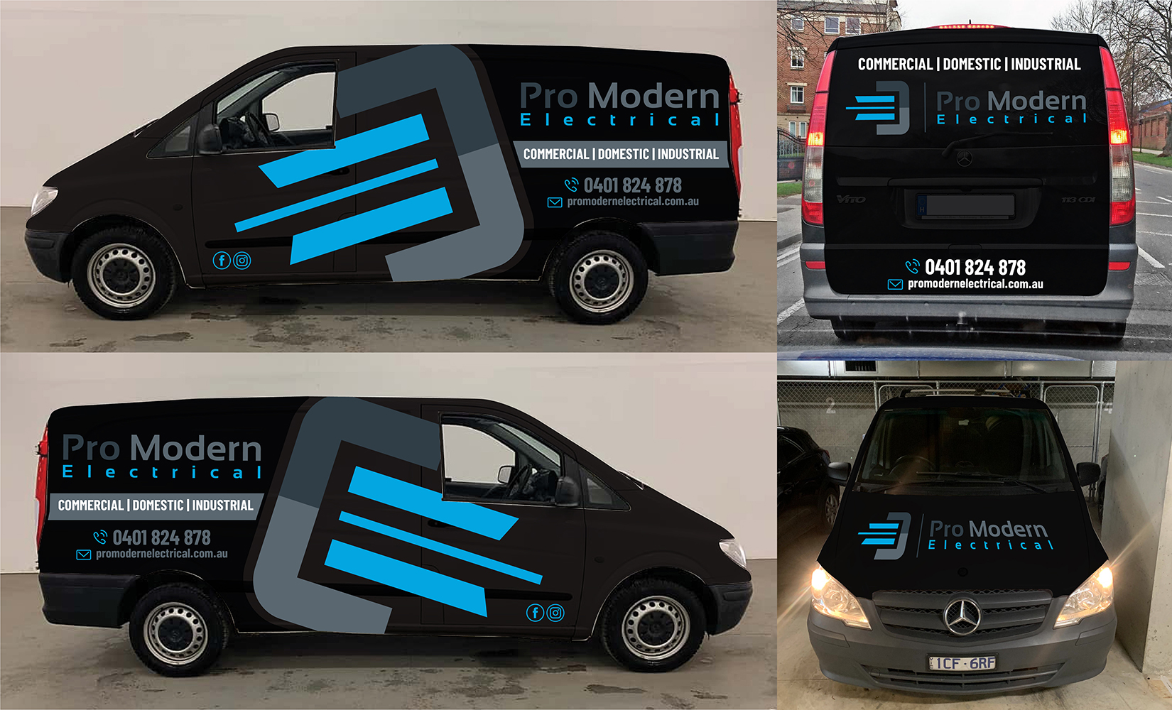 Car Wrap Design by Deziners Zone for Pro Modern Electrical  | Design #26913756