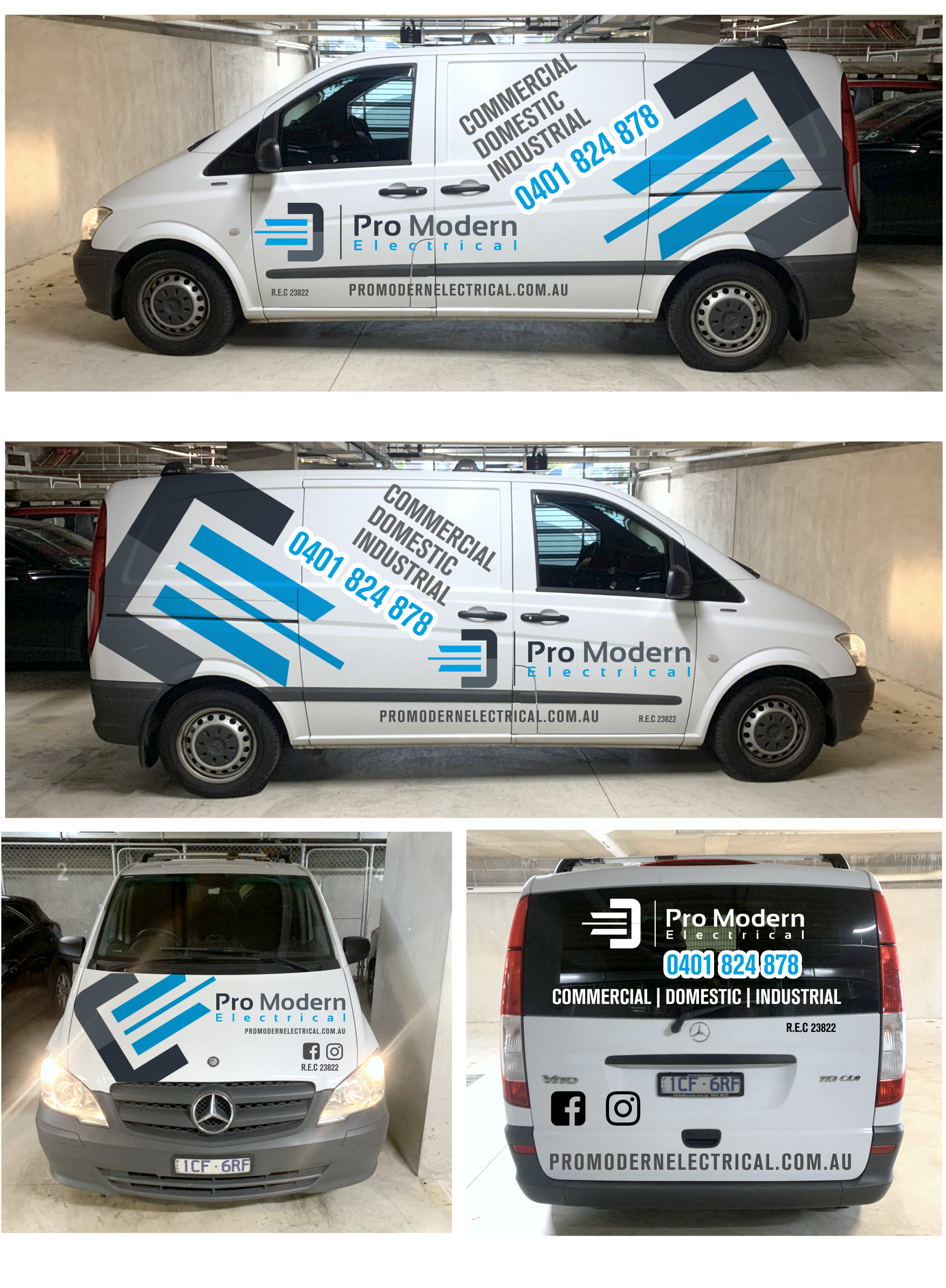 Car Wrap-Design von elveneclipse für Pro Modern Electrical  | Design #26932255