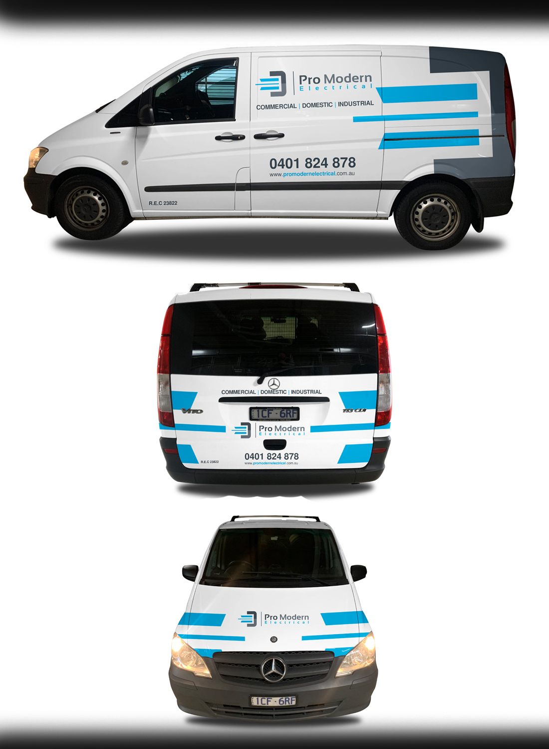Car Wrap Design by RubelRir for Pro Modern Electrical  | Design #26920732