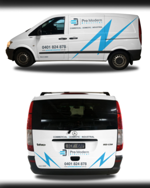 Car Wrap Design by RubelRir for Pro Modern Electrical  | Design: #26923170