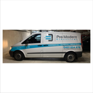 Car Wrap-Design von DG+ für Pro Modern Electrical  | Design #26918640