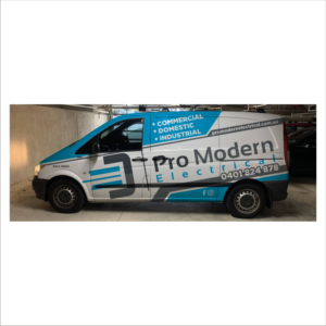 Car Wrap Design by DG+ for Pro Modern Electrical  | Design: #26923302