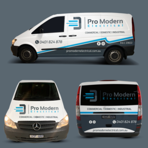 Car Wrap Design by JS_Design for Pro Modern Electrical  | Design: #26915926