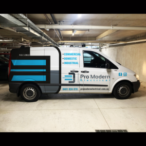 Car Wrap Design by haru_ichiban for Pro Modern Electrical  | Design: #26945900