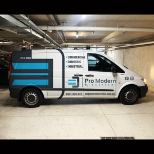 Car Wrap Design by haru_ichiban for Pro Modern Electrical  | Design: #26946286