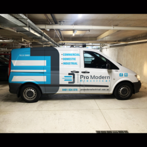 Car Wrap Design by haru_ichiban for Pro Modern Electrical  | Design: #26952225