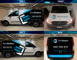 Car Wrap Design by DesignShout for Pro Modern Electrical  | Design: #26970529
