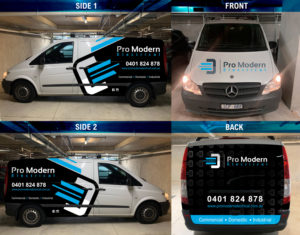 Car Wrap Design by DesignShout for Pro Modern Electrical  | Design: #26970582