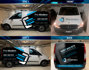 Car Wrap Design by DesignShout for Pro Modern Electrical  | Design: #26970791