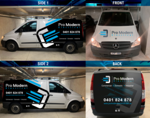 Car Wrap Design by DesignShout for Pro Modern Electrical  | Design: #26971122