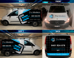 Car Wrap Design by DesignShout for Pro Modern Electrical  | Design: #26972109