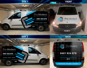 Car Wrap Design by DesignShout for Pro Modern Electrical  | Design: #26972459