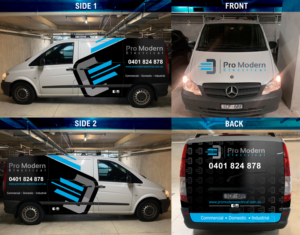 Car Wrap Design by DesignShout for Pro Modern Electrical  | Design: #26974202