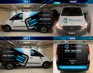 Car Wrap Design by DesignShout for Pro Modern Electrical  | Design: #26974272