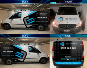 Car Wrap Design by DesignShout for Pro Modern Electrical  | Design: #26974273