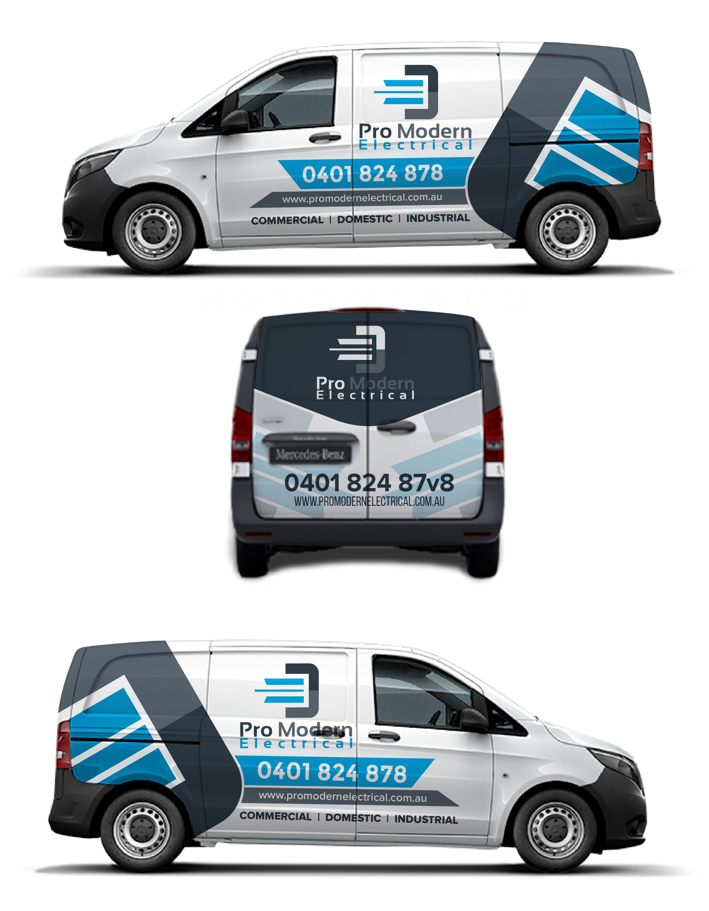 Car Wrap-Design von Shumaila Kiran für Pro Modern Electrical  | Design #26915350