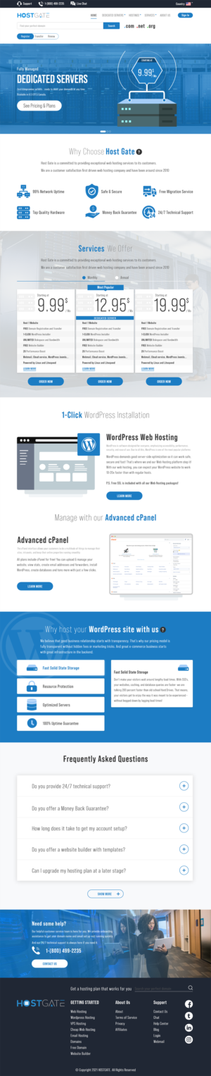 Web Design by Designer39 for this project | Design #26940040