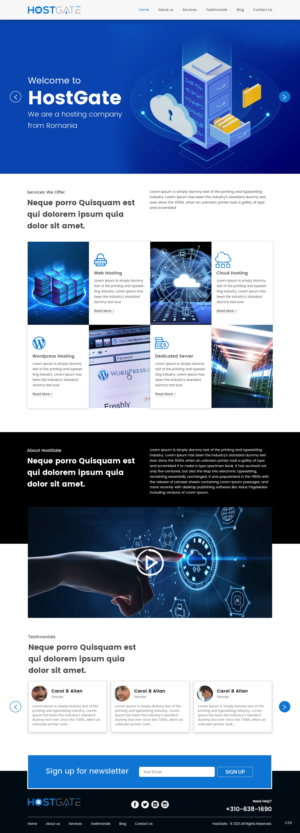 Web Design by pb for this project | Design #26920851