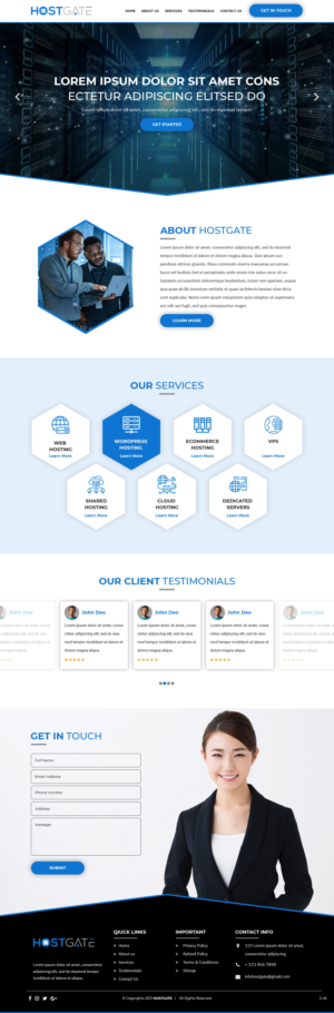 Diseño Web por pb para este proyecto | Diseño: #26920857