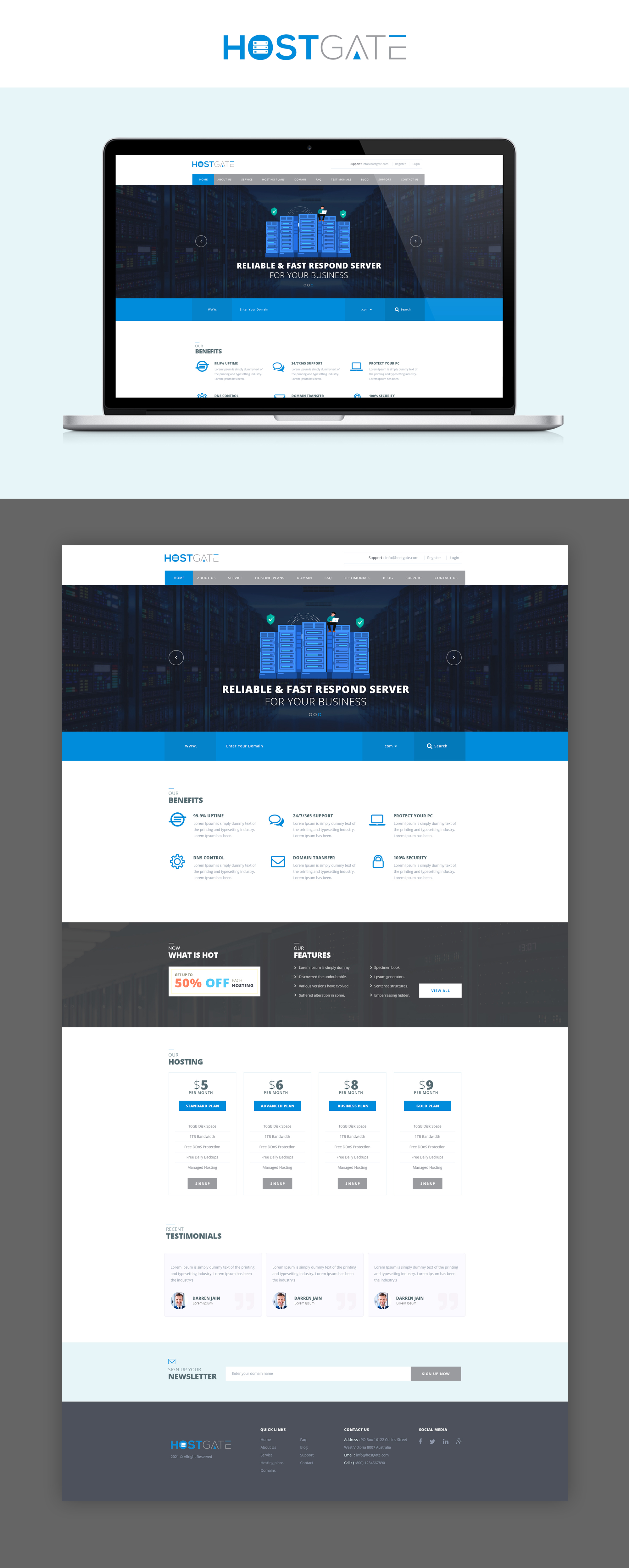 Web Design by Pd Work for this project | Design #26947101