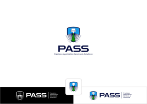 P.A.S.S large and then full company name below smaller | Logo Design by ~idiaz~