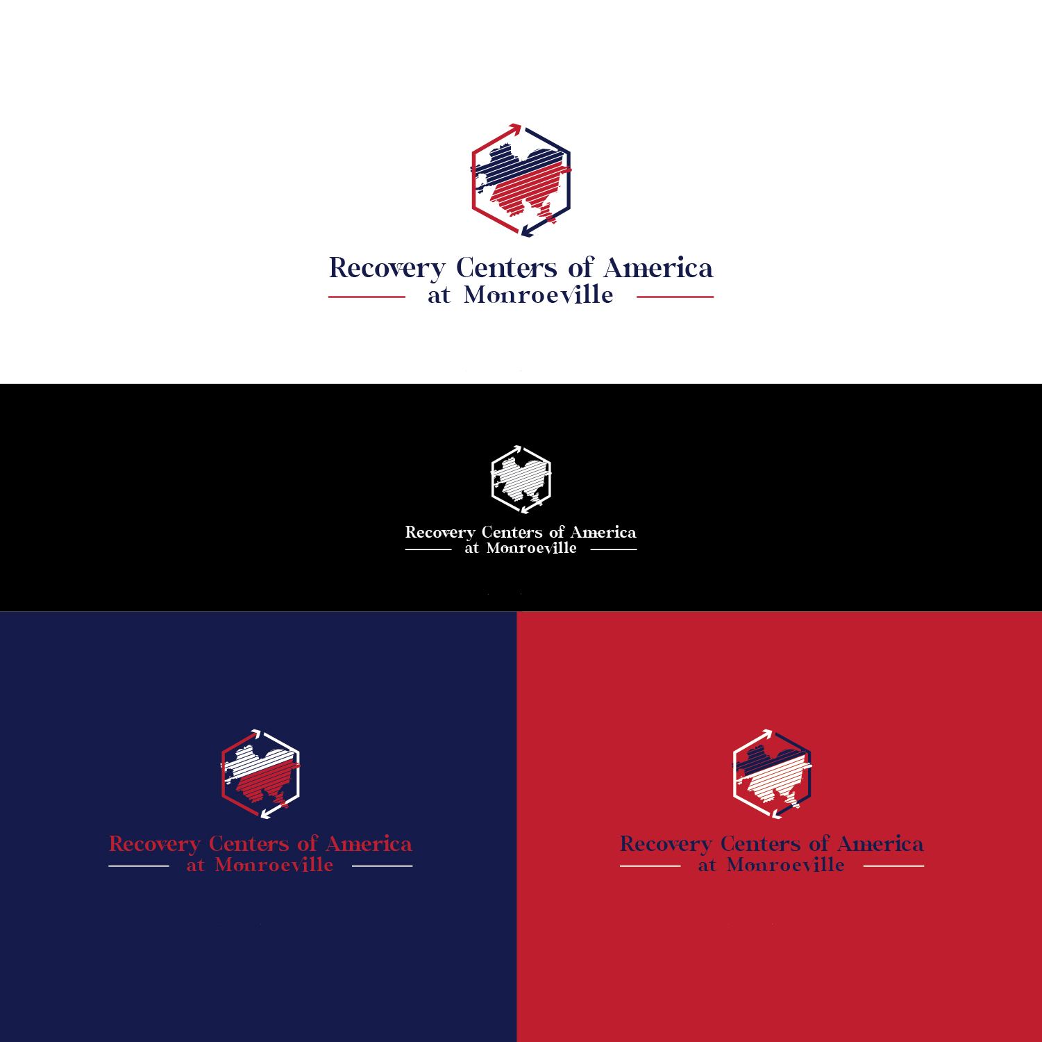 Logo Design by Maxo-Biz for Recovery Centers of America | Design #26919194