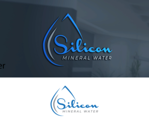 Silicon Mineral water | Logo Design by BabAgori