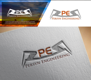 PE Persyn Engineering | Logo Design by damian