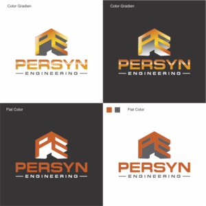 Logo Design by Khalik for Persyn Engineering | Design: #26957201