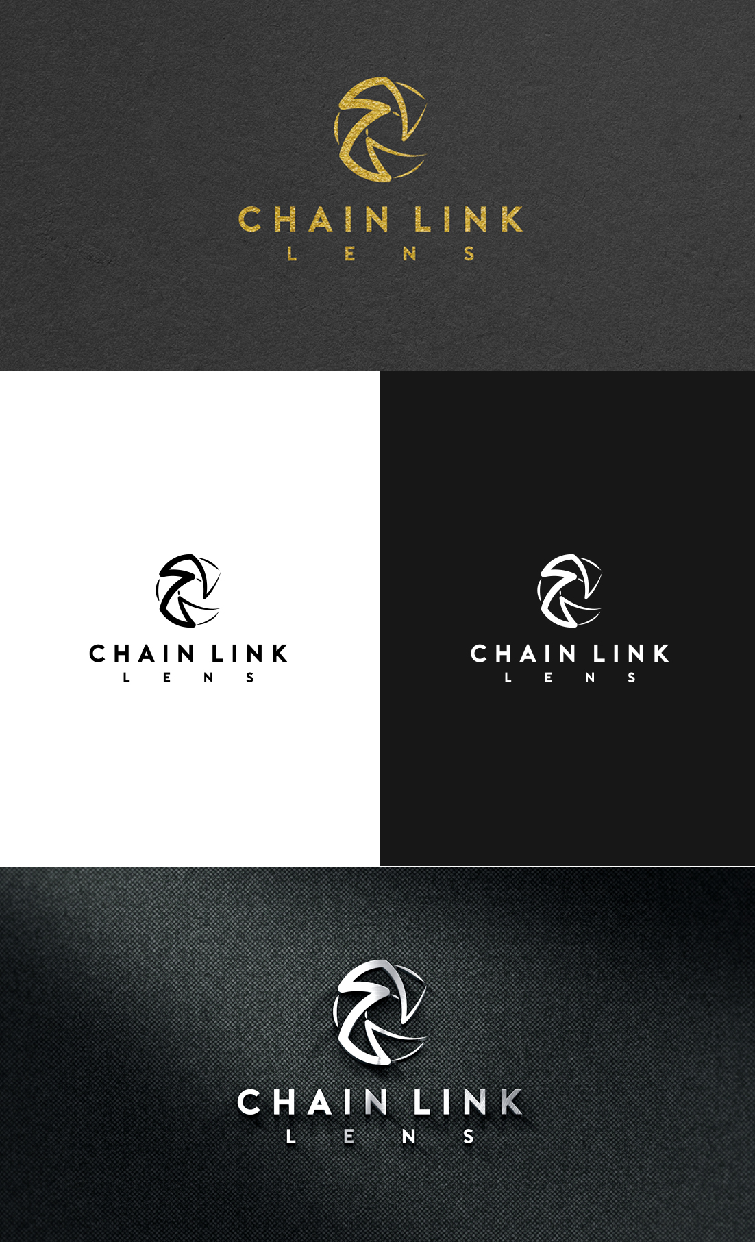 Logo Design by GLDesigns for Chain Link Lens | Design #26916145