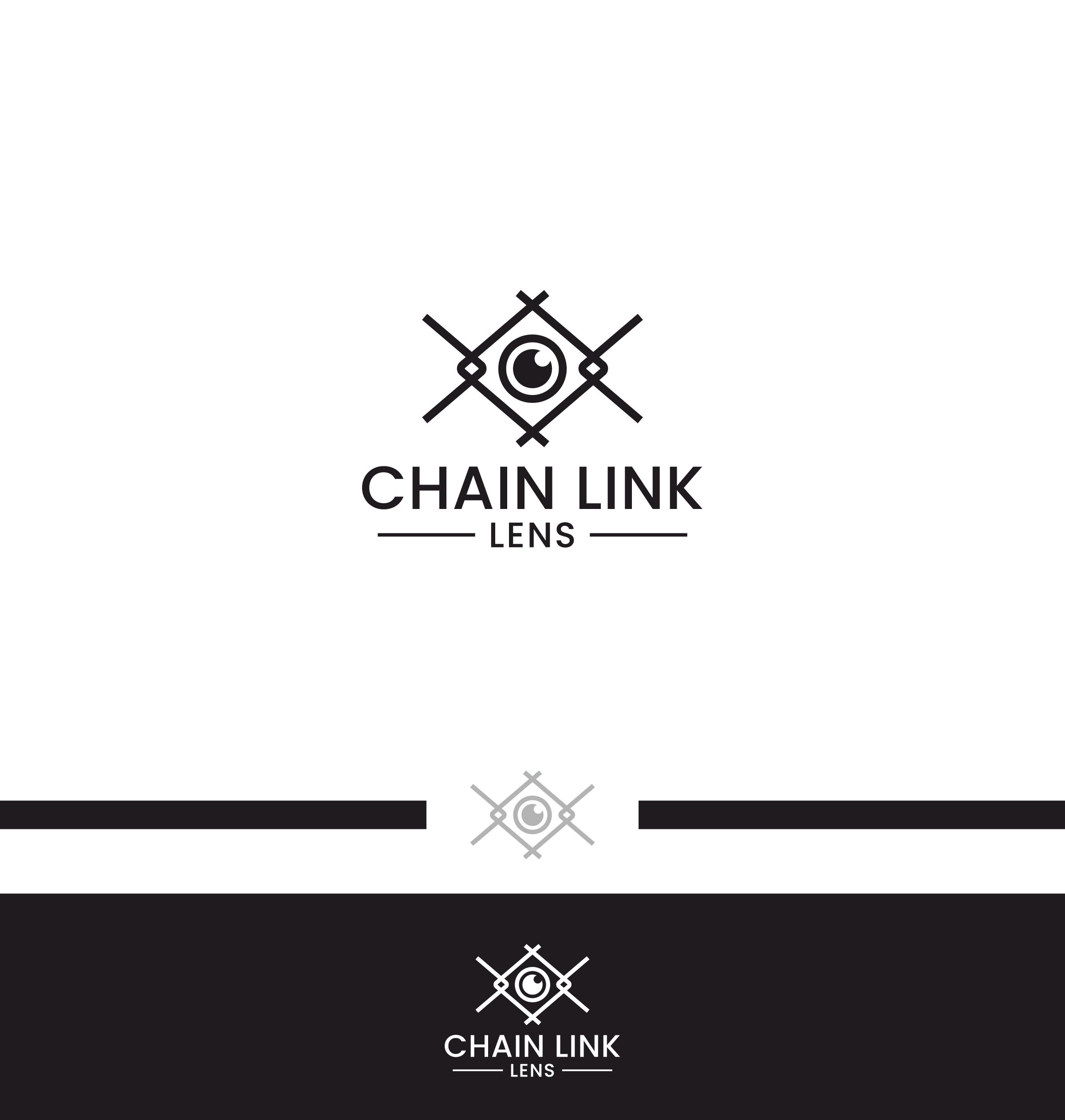 Logo-Design von ecorokerz für Chain Link Lens | Design #26918666