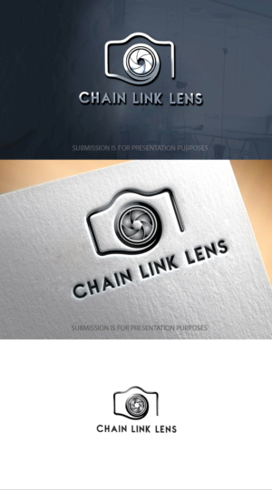 Logo Design by graphicevolution for Chain Link Lens | Design: #26919503