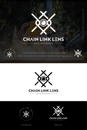 Logo-Design von Asya Logo für Chain Link Lens | Design #26945648