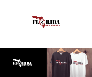Florida Gun Broker  | Logo Design by Ochieng