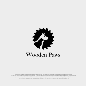 Wooden Paws | Logo Design by Filipino