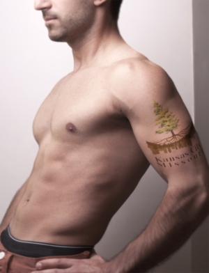 Quentin Dane | Kansas City & Trees | Diseño de Tatuaje por wahyu azizi