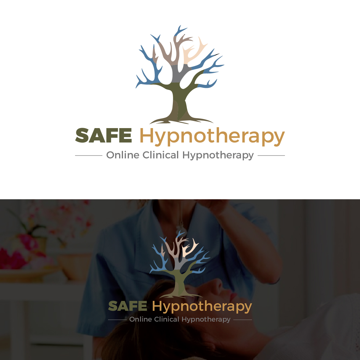 Logo-Design von Deziners Zone für Safe Hypnotherapy  | Design #26920047