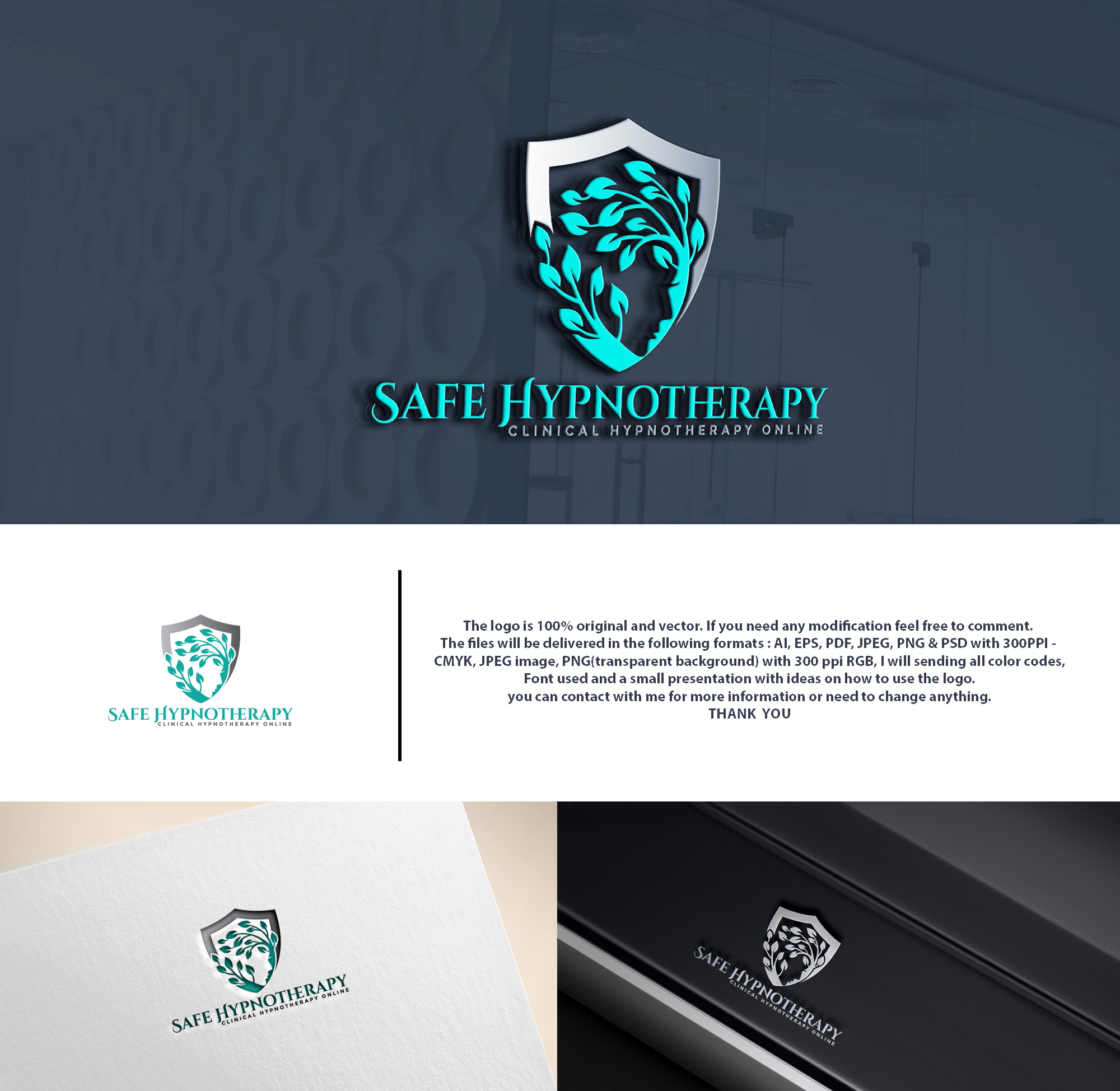 Diseño de Logo por nilpori  103 para Safe Hypnotherapy  | Diseño: #26928859
