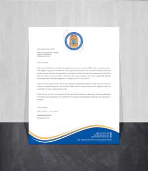 Letterhead Design by Creations Box 2015 for this project | Design: #26920523
