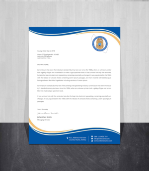 Letterhead Design by Creations Box 2015 for this project | Design: #26920537