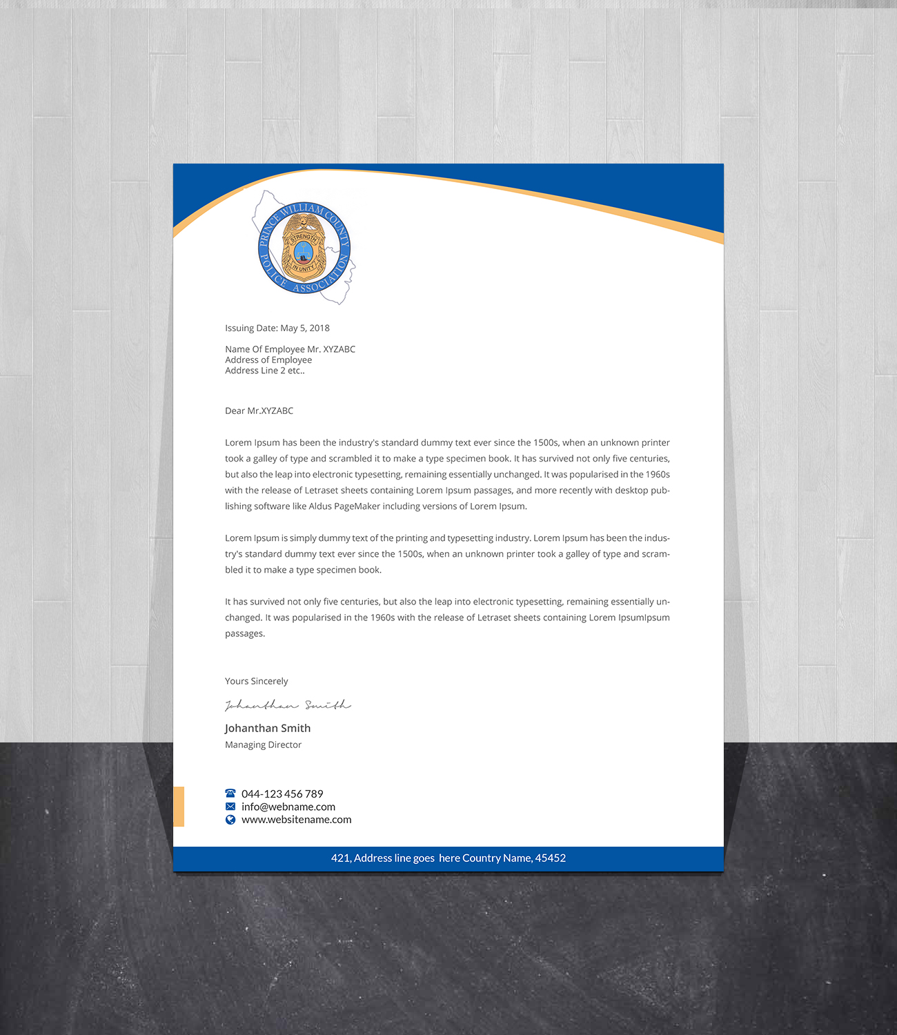 Diseño de Membrete por Creations Box 2015 para este proyecto | Diseño #26920539