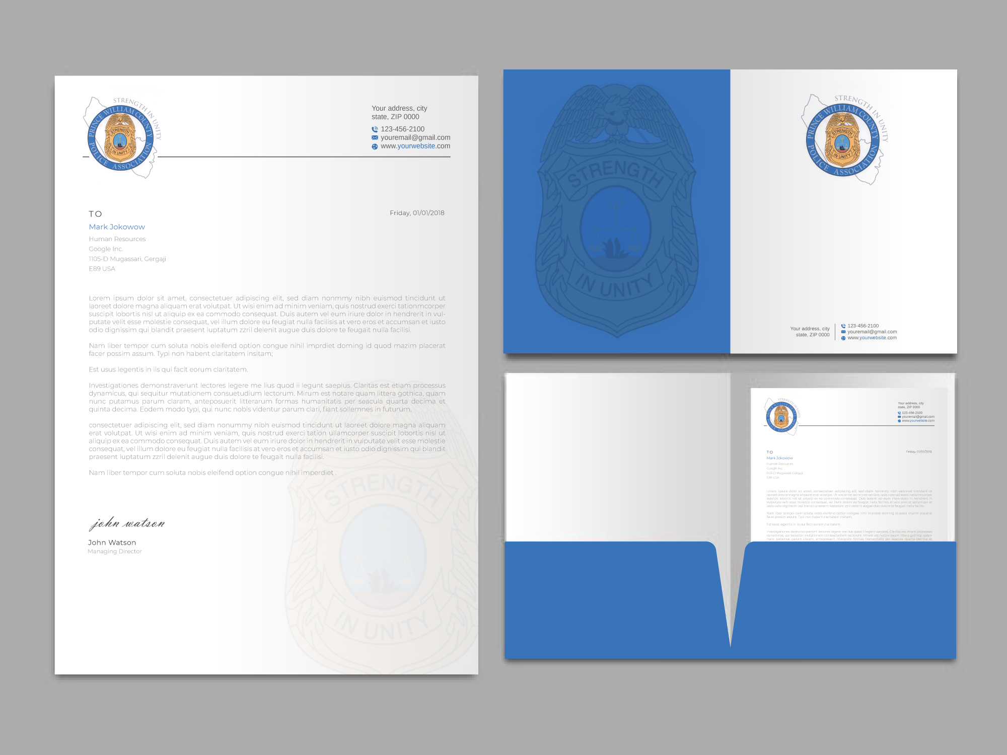 Letterhead Design by Imagine design000 for this project | Design #26918081