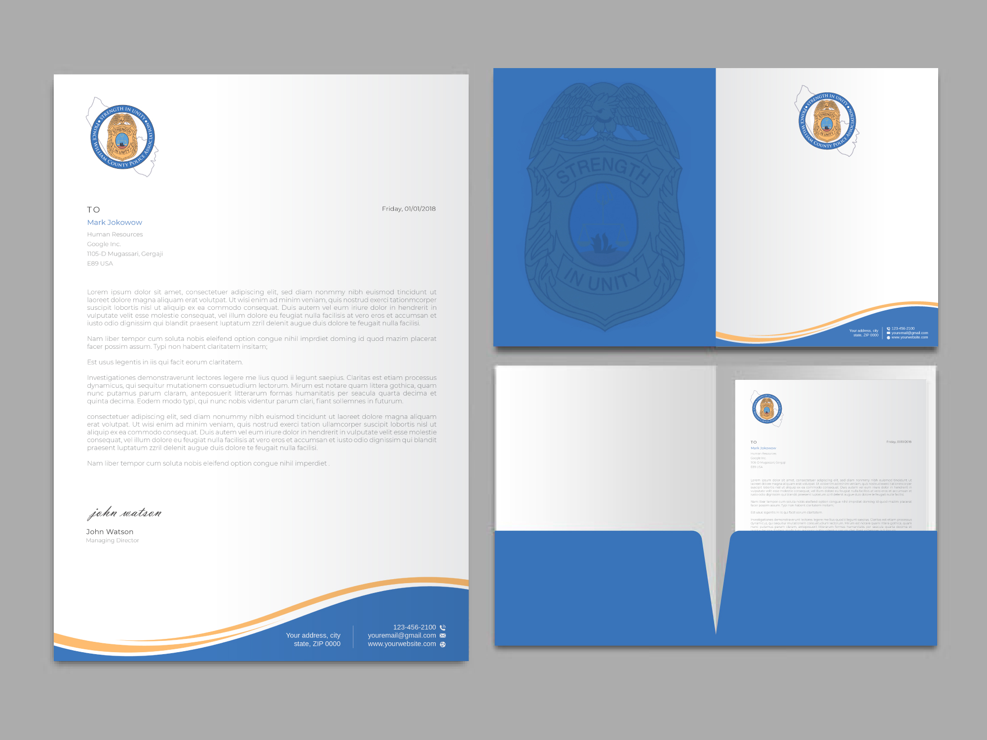 Letterhead Design by Imagine design000 for this project | Design #26922071
