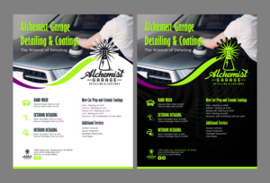 Flyer-Design von n2presents für alchemist garage detailing | Design #26929617