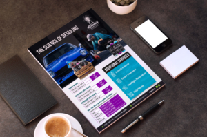 Flyer for Car Detailing Shop | Flyer Design by GraphicsGuru