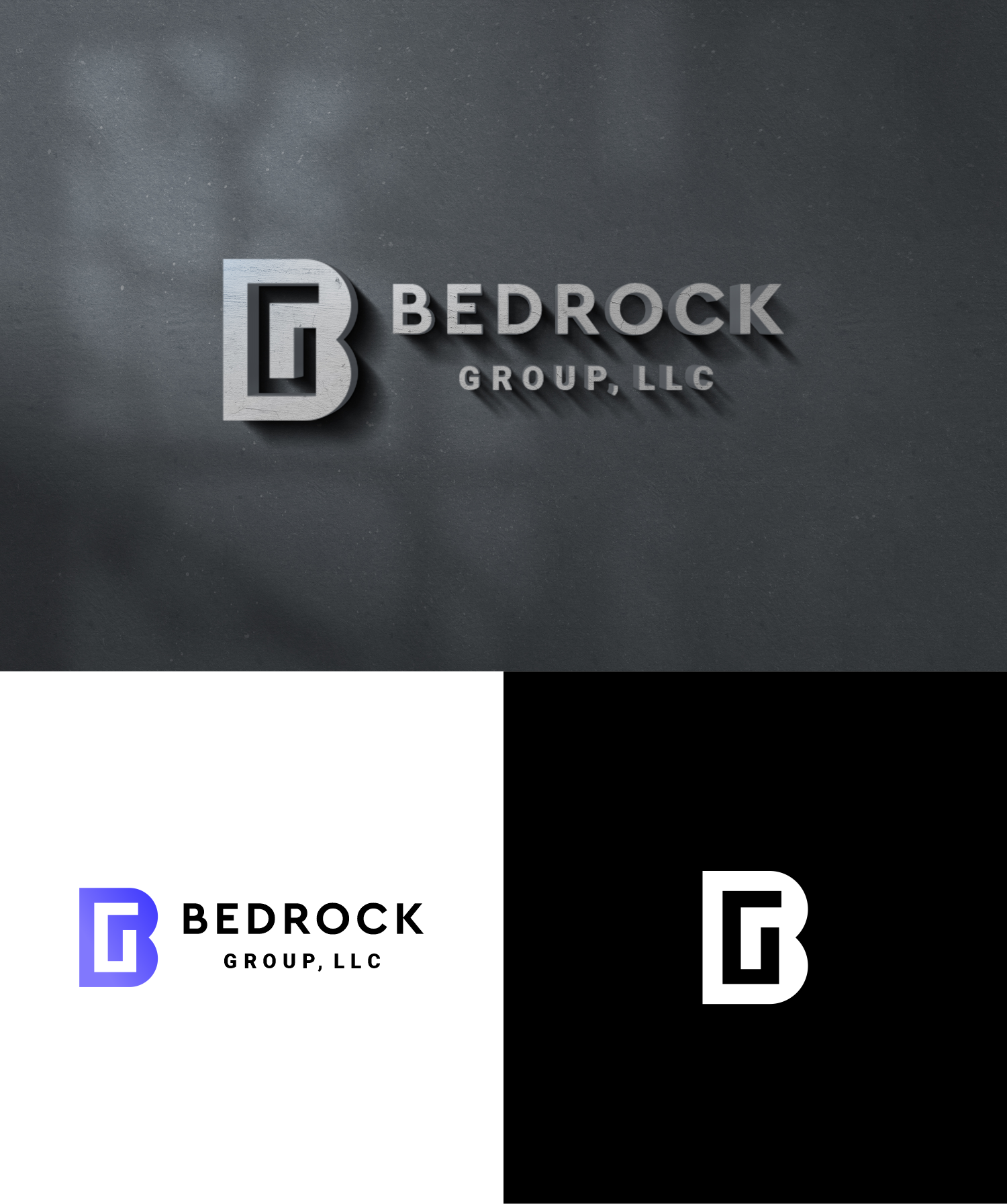 Diseño de Logo por Omee para Bedrock Group, LLC | Diseño #26996219